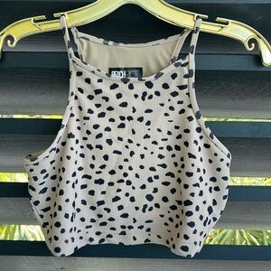 Beach Riot Sport Animal Print Sports Bra